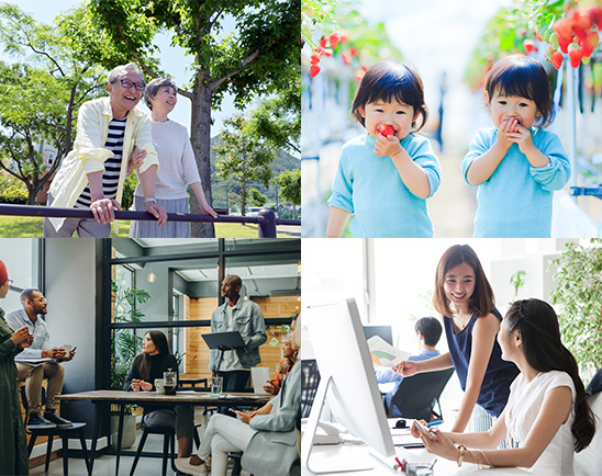 多様な社会へ向けて誰もが暮らしやすい社会を実現します